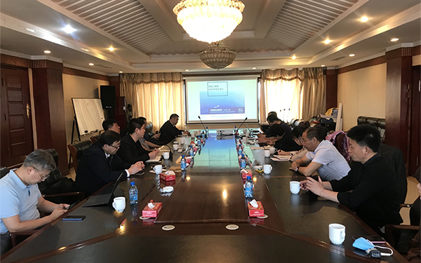 省自然資源廳專家組蒞臨達蓮公司調研海洋優(yōu)勢產業(yè)項目